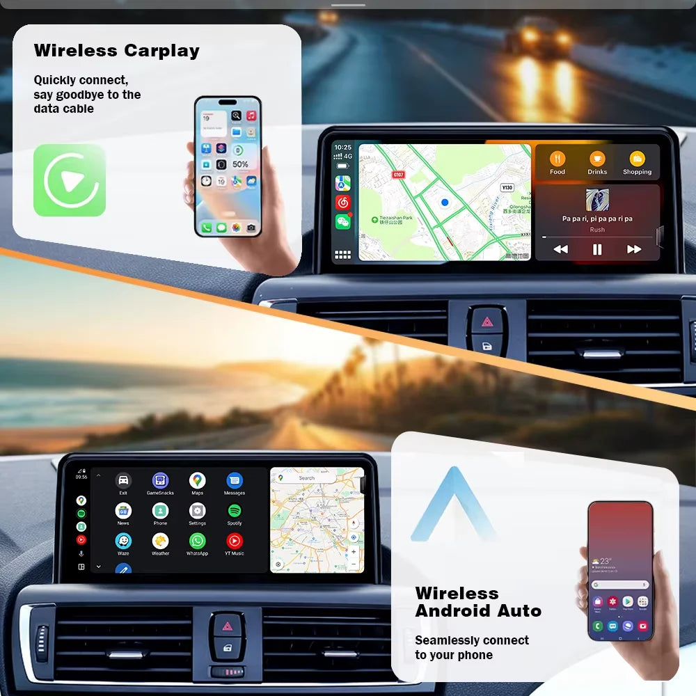 Multimedia do BMW z CarPlay