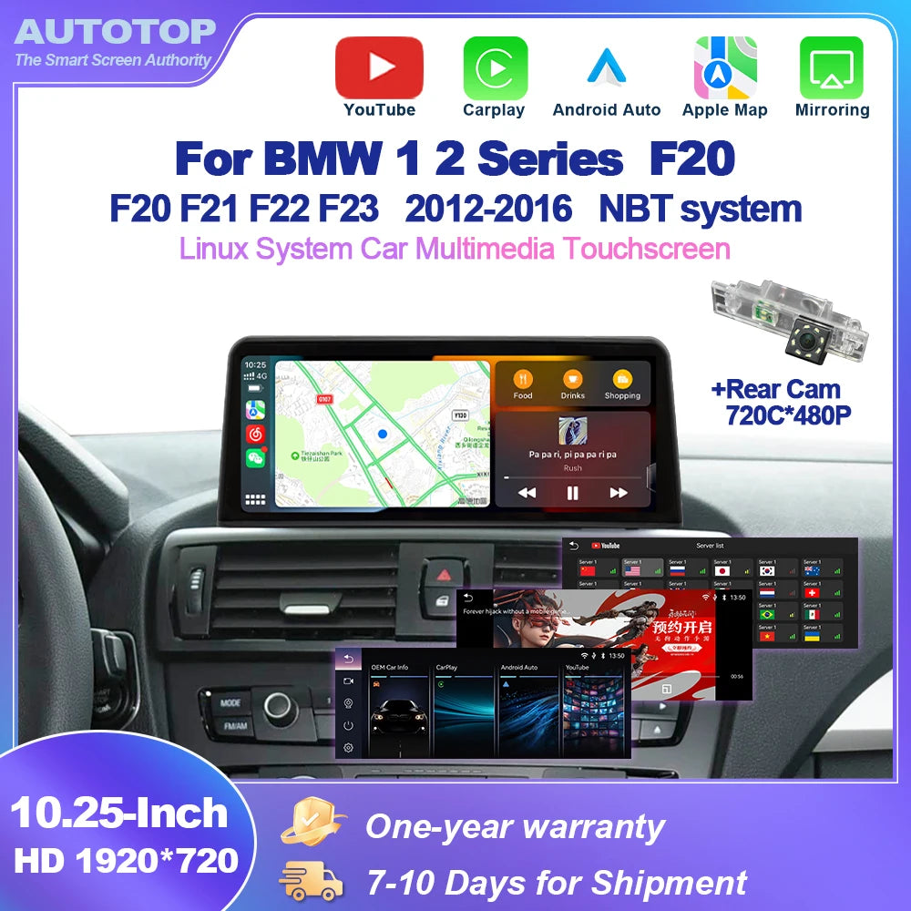 Multimedia do BMW z CarPlay