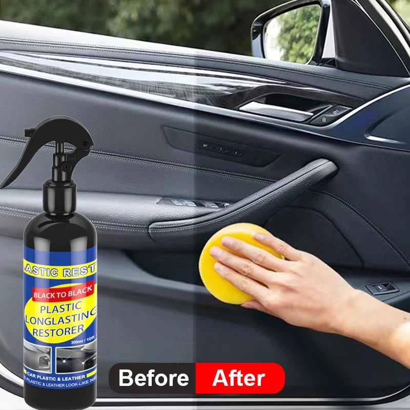 Środek do renowacji plastików i skóry